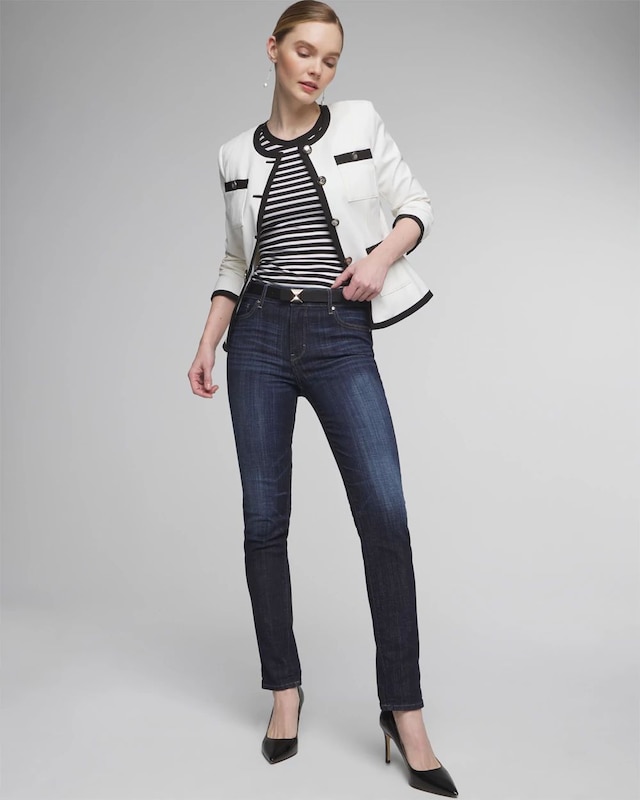 WHBM® Colorblock Stylist Jacket White House Black Market